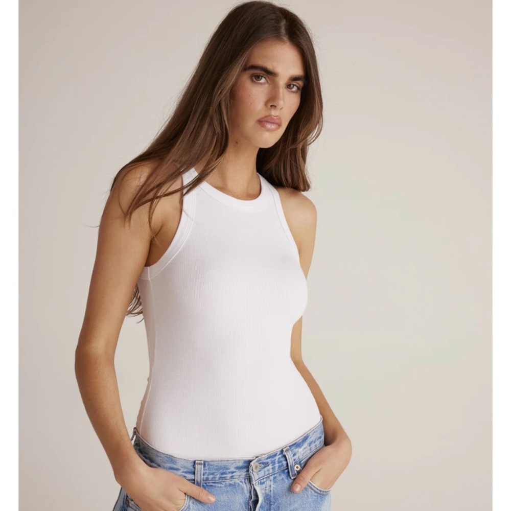 Clyque Kelly/White Bodysuit